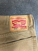 505 Levi Khaki Jeans