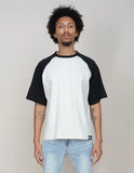 EPTM BOXY RAGLAN TEE BLACK