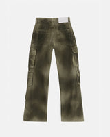 UNDERGOLD Multi-Pocket Cargo Jean Washed Green WMNS