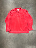 Irvine Park Velour Long Sleeve Red