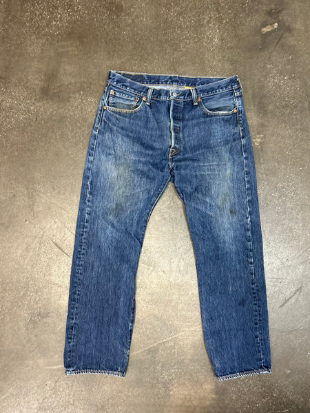 501 Dark Blue Levi Jeans