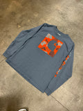 Carhartt Orange Camo Logo Long Sleeve