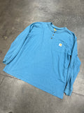 Blue Button Down Carhartt Long Sleeve