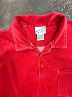 Irvine Park Velour Long Sleeve Red