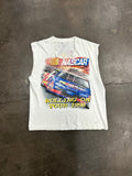 Distressed NASCAR Cut Off Shirt