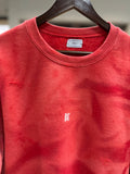 Berry Red Faded Crew