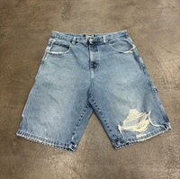 South Pole Jorts Distressed