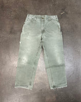 Carhartt Green Faded Pants