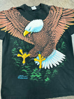 ALL OVER PRINT LIQUID BLUE EAGLE SHIRT 1994