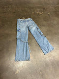 Zara Baggy Cargo Jeans WMNS