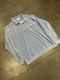 Irvine Park Velour Long Sleeve Grey Blue