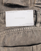 UNDERGOLD Multi-Pocket Cargo Jean Washed Brown WMNS