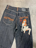 Ed Hardy Vintage Pinup Girl Jeans