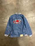 Platinum FUBU Fat Albert Denim Button Down