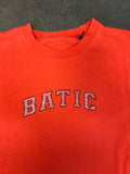 Batic Oversized Orange Tee