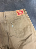 505 Levi Khaki Jeans