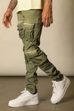 GFTD LA CARGO DENIM TINT OLIVE