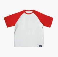 EPTM BOXY RAGLAN TEE RED