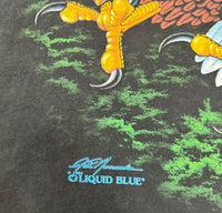 ALL OVER PRINT LIQUID BLUE EAGLE SHIRT 1994