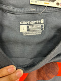 Carhartt Orange Camo Logo Long Sleeve