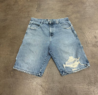 South Pole Jorts Distressed