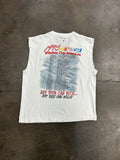 Distressed NASCAR Cut Off Shirt