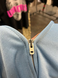 Blue Vintage Zip Uo Blank