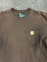 Brown Carhartt Long Sleeve