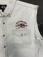 Sturgis Cut Off Button Up