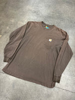 Brown Carhartt Long Sleeve