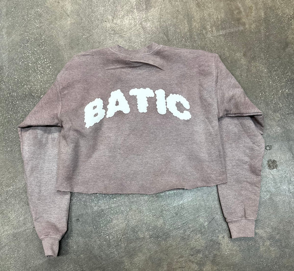 BATIC x VINTAGE STYLE CREWNECK WMNS