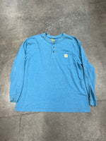 Blue Button Down Carhartt Long Sleeve