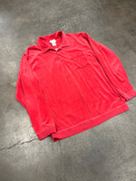 Irvine Park Velour Long Sleeve Red