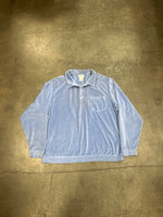 Irvine Park Velour Long Sleeve Light Blue