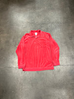 Irvine Park Velour Long Sleeve Red