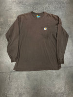 Brown Carhartt Long Sleeve