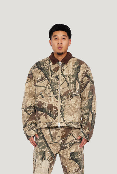 Memory Lane TREE CAMO WORK JACKET