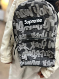 Supreme Jaquard Denim Sling Bag