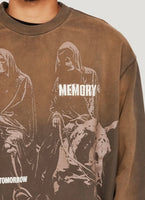 Reapers Flare Crewneck Memory Lane (Olive)