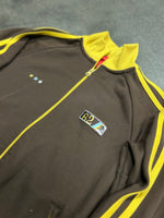 Mossimo Brown and Yellow Zip Up