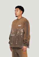 Reapers Flare Crewneck Memory Lane (Olive)