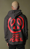 GFTDLA PRAY FOR PEACE GREY HOODIE