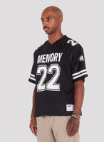 Memory Lane Football Jersey Black