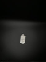 Cross Dog Tag Pendant
