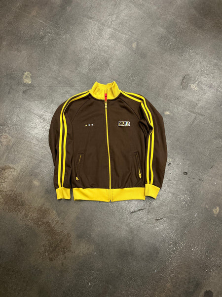 Mossimo Brown and Yellow Zip Up