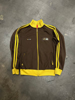 Mossimo Brown and Yellow Zip Up