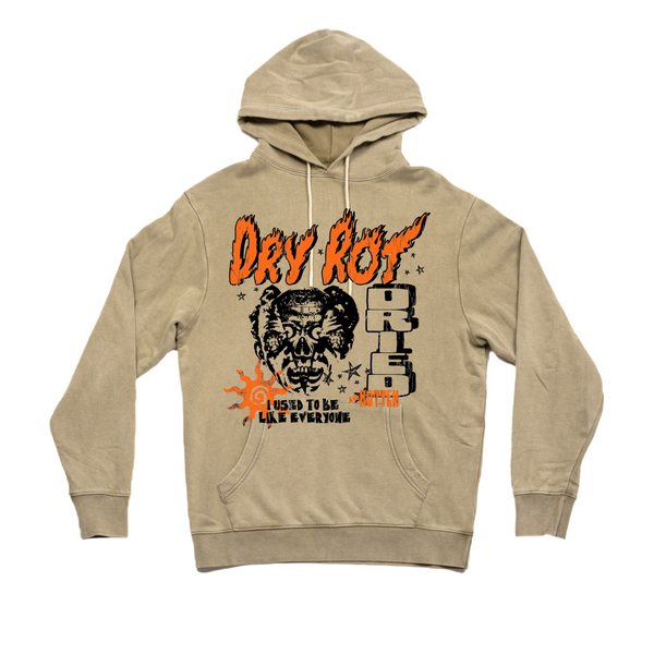 DRY ROT EVERYTHING HOODIE TAN