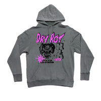 DRY ROT EVERYTHING HOODIE VINTAGE GREY