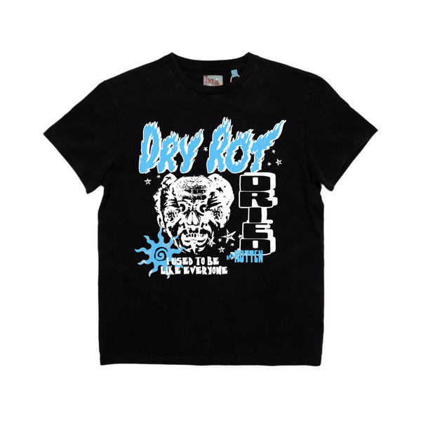 DRY ROT EVERYTHING TEE VINTAGE BLACK