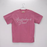 YESTERDAY IS DEAD SKETCH TEE ROSE